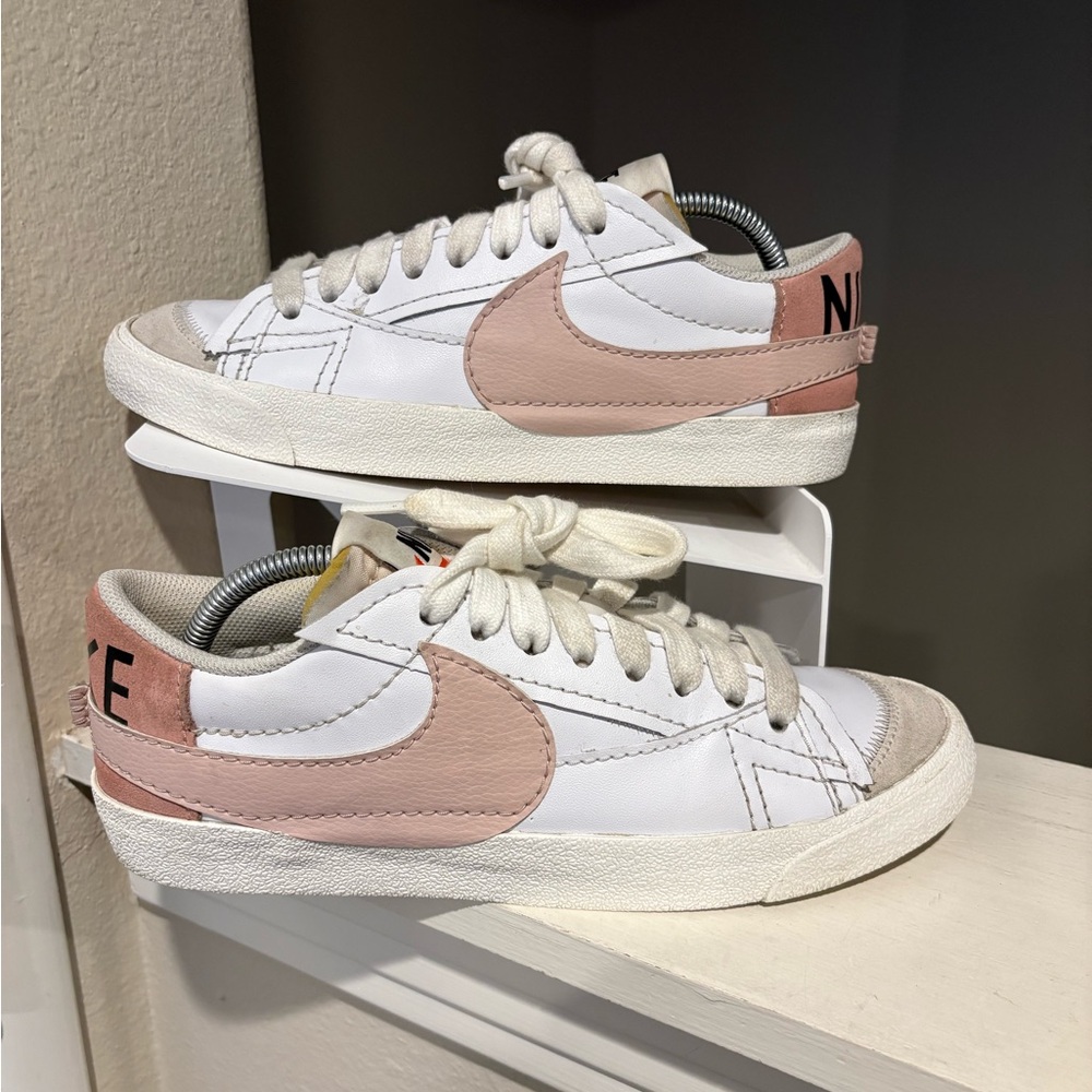 Nike Blazer Low 77 Jumbo White/Pink Oxford Women's Size 10.5 DQ1470-102